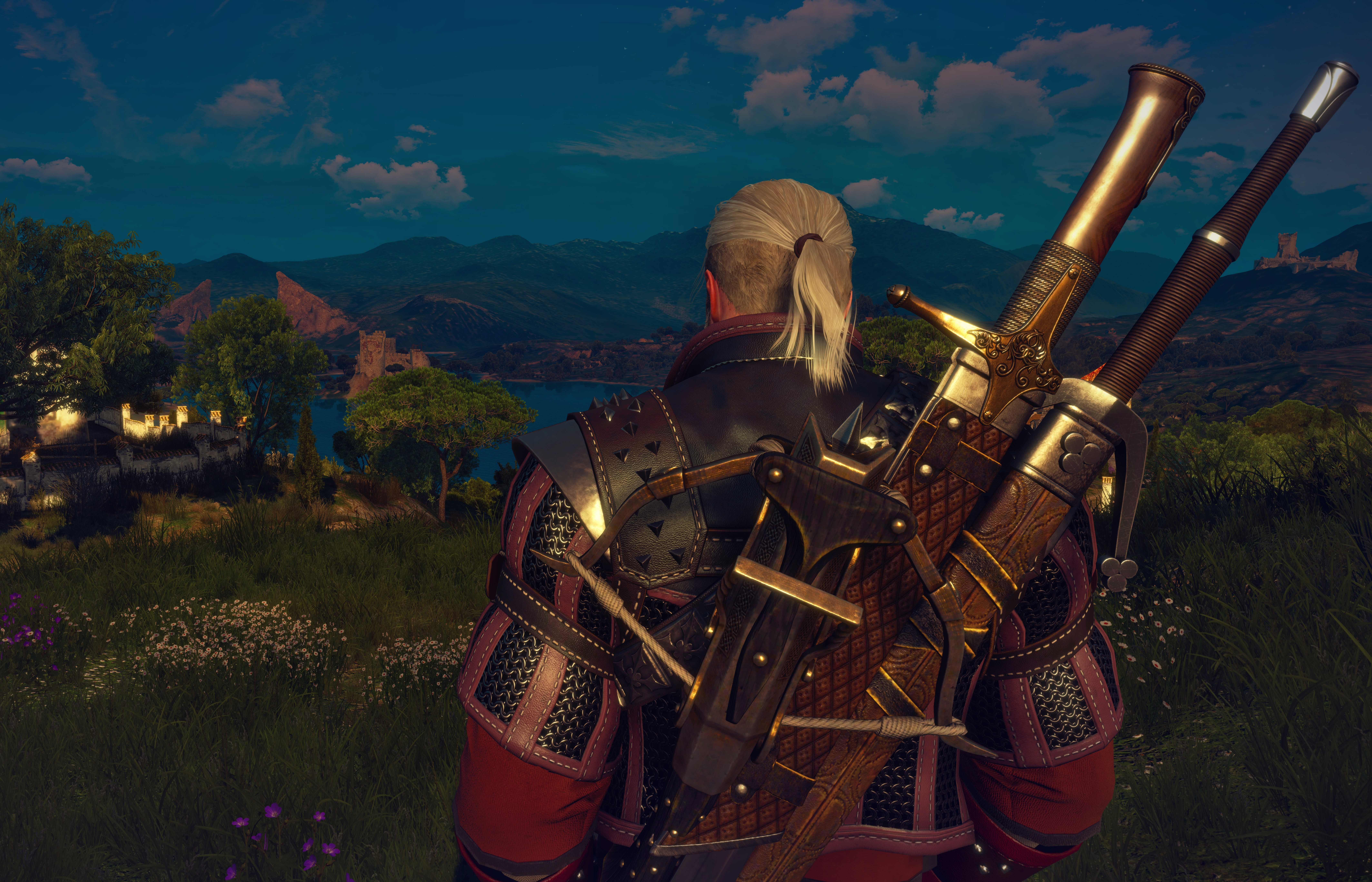 Geralt of Rivia, The Witcher 3: Wild Hunt, Nvidia Ansel Wallpaper