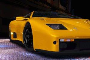 Lamborghini Diablo VT 6.0, Car, Vehicle, Video games, Forza Motorsport 4, CGI