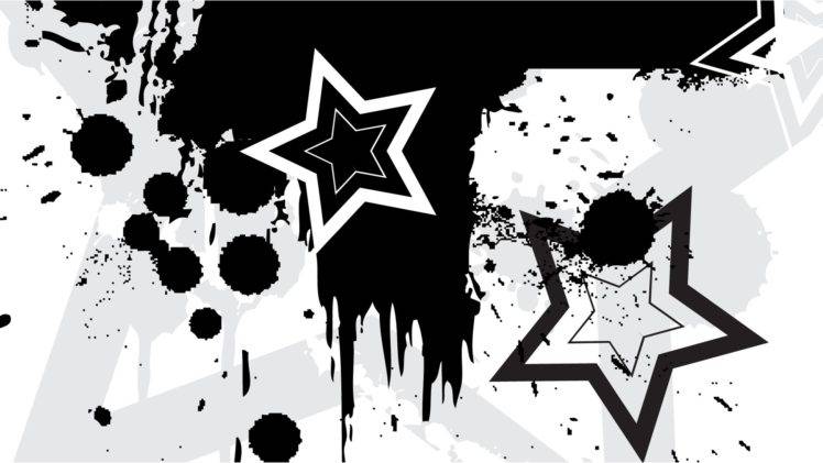 abstract, Geometry, Stars, Grunge HD Wallpaper Desktop Background