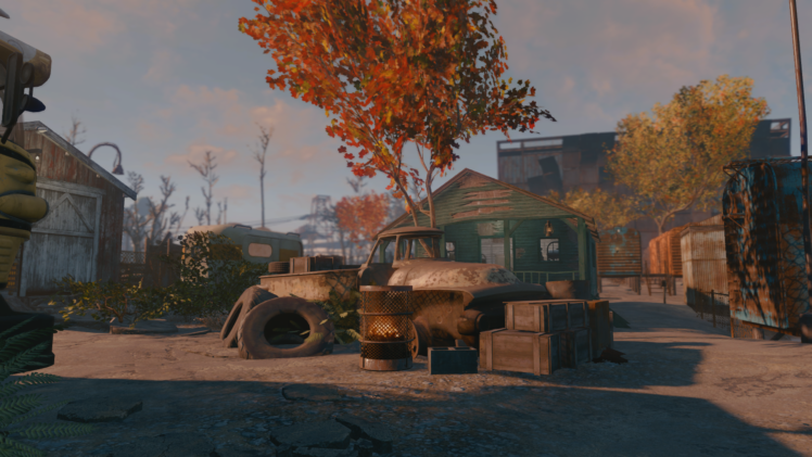 Fallout 4, Xbox One, Apocalyptic, Trucks, Video games, Rust HD Wallpaper Desktop Background