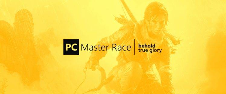 Lara Croft, PC Master  Race, PC gaming, Tomb Raider HD Wallpaper Desktop Background