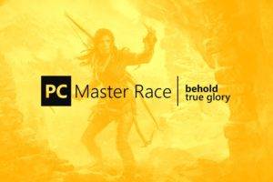 Lara Croft, PC Master  Race, PC gaming, Tomb Raider