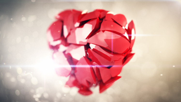 heart, Abstract HD Wallpaper Desktop Background
