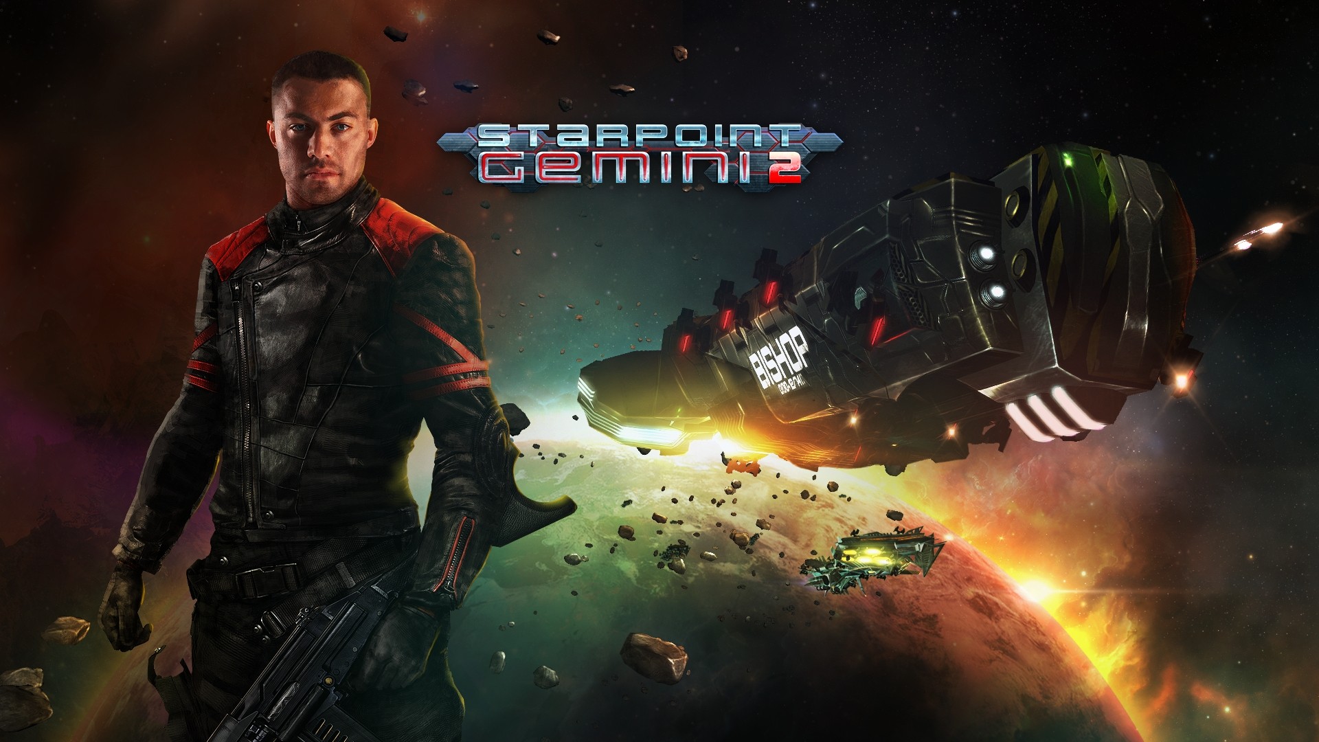 soldier, Starpoint Gemini 2, Video games, Science fiction, Digital art, Spaceship Wallpaper