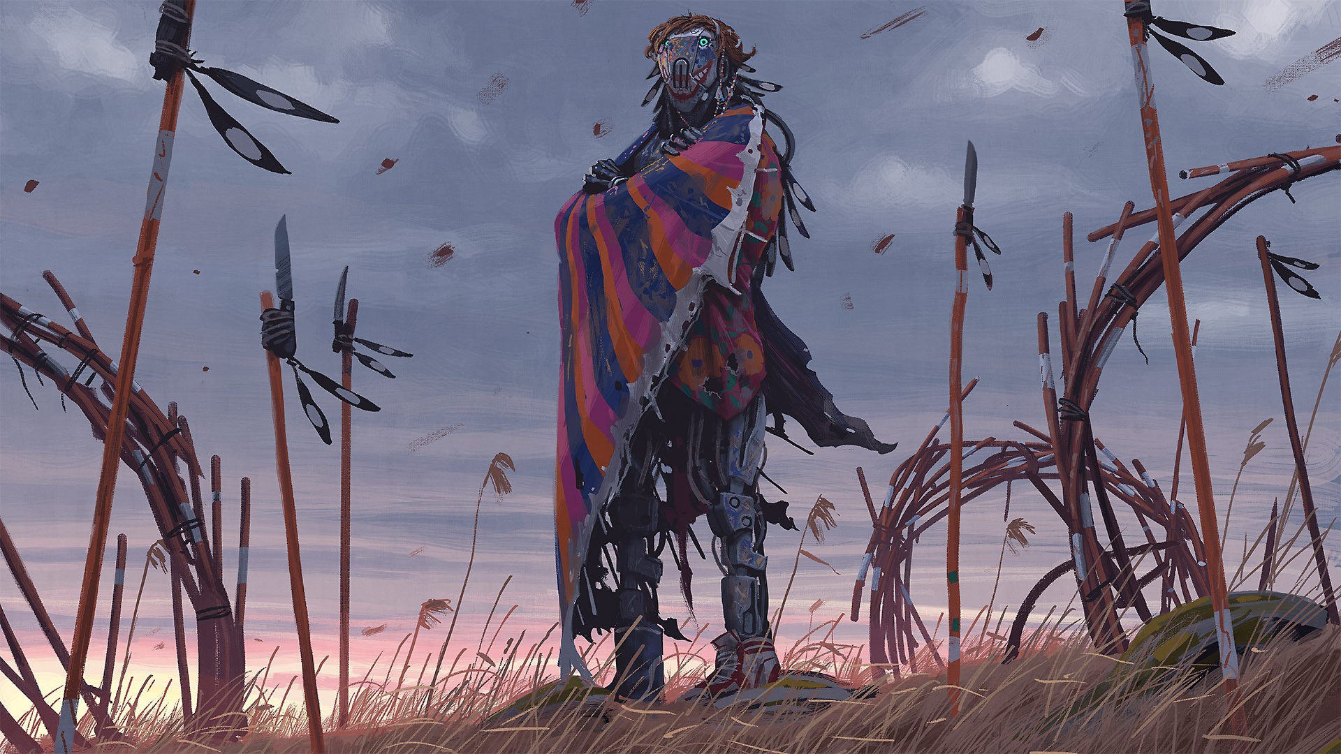 Simon Stålenhag, Things from the Flood, Digital art, Robot