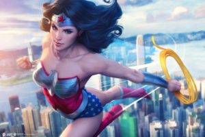 Wonder Woman, Artgerm, Artwork, DC Comics