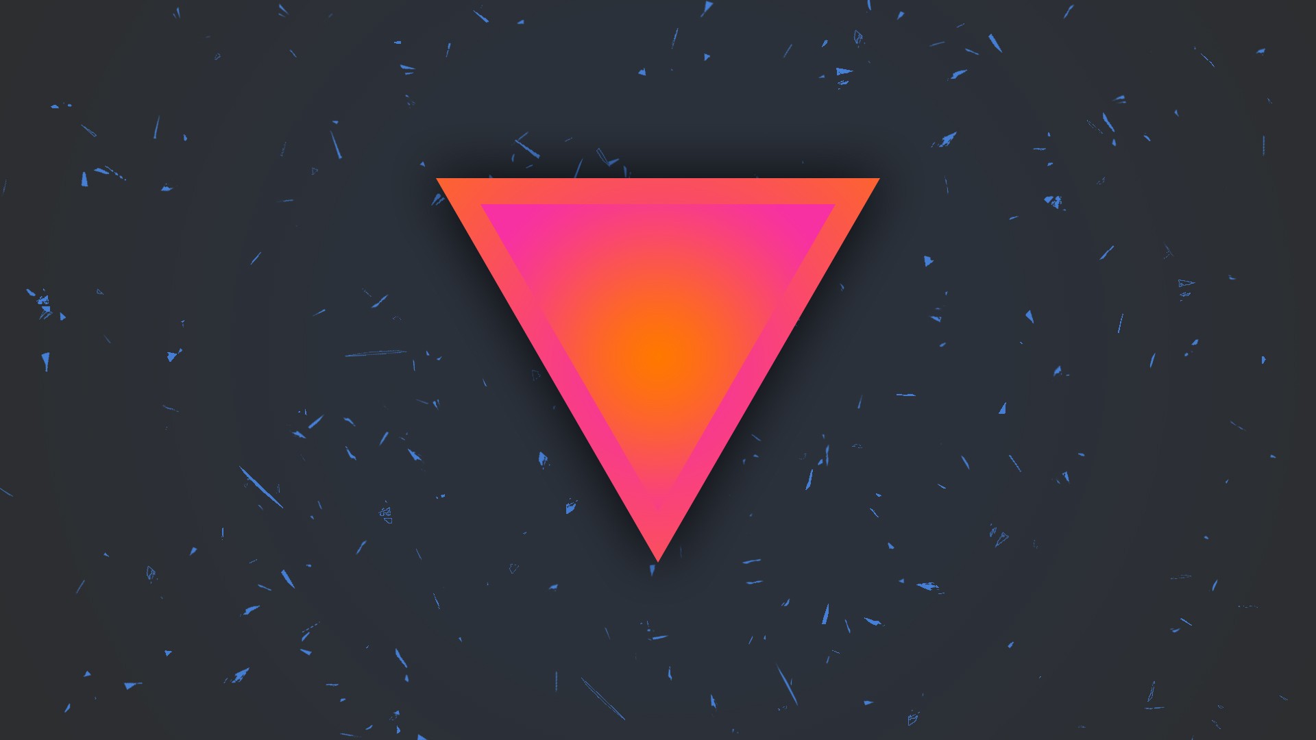 abstract, Minimalism, Triangle Wallpaper