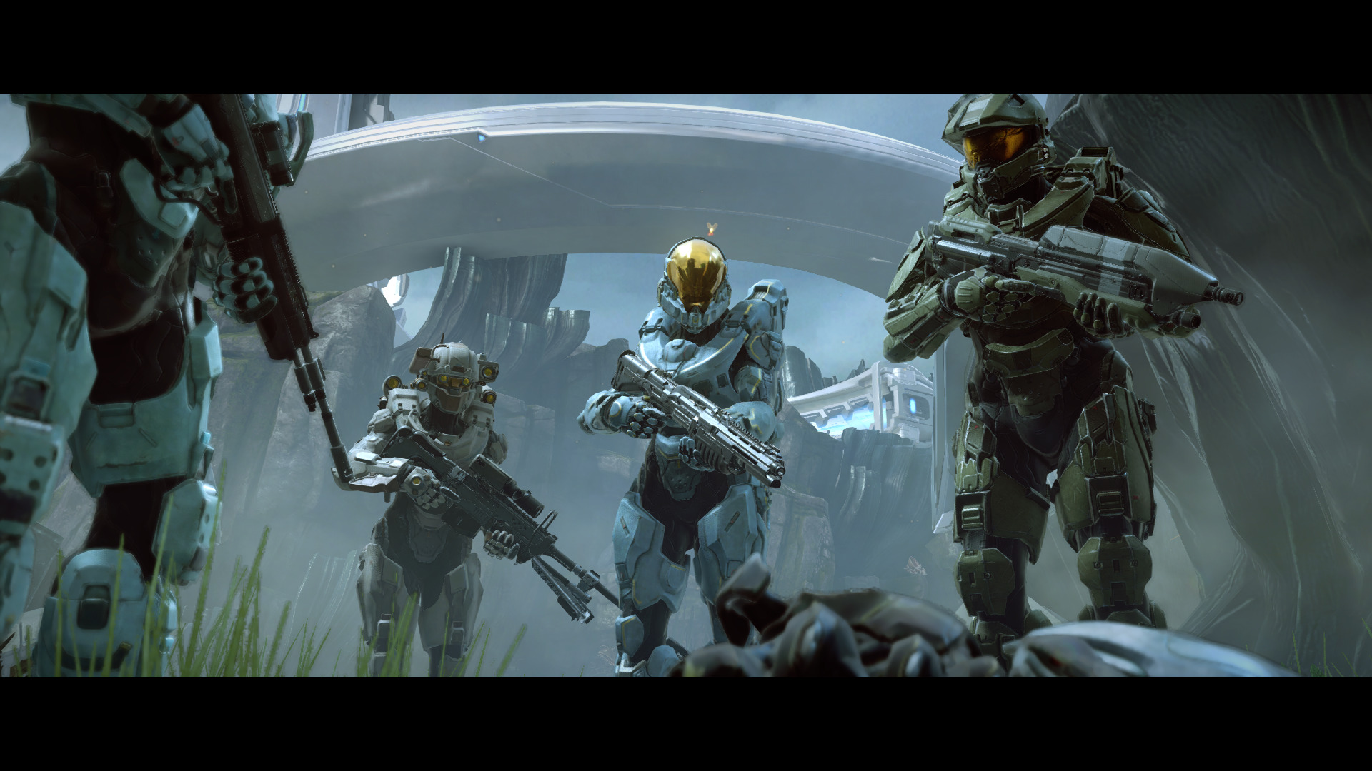 Master Chief, Blue Team, Halo 5: Guardians, UNSC Infinity Wallpapers HD / D...