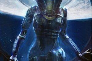 TaliZorah, Benjamin Huen, Video games, Artwork, Mass Effect