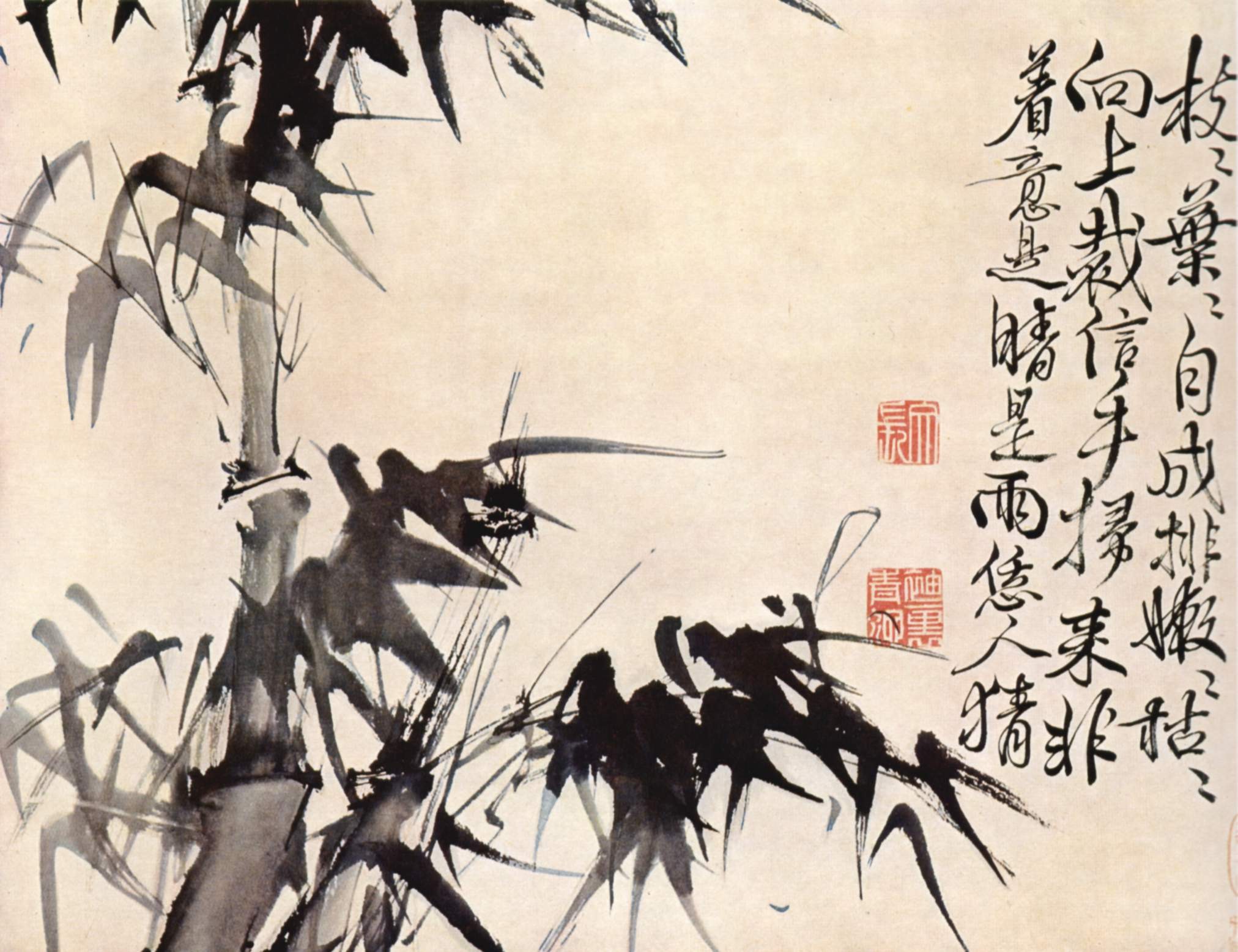 artwork, Kanji, Bamboo Wallpaper