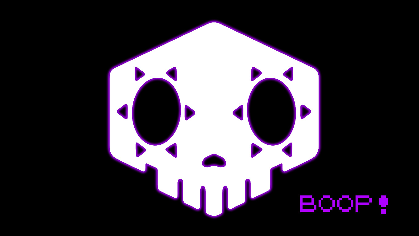 Sombra (Overwatch), Skull, Boop Wallpaper