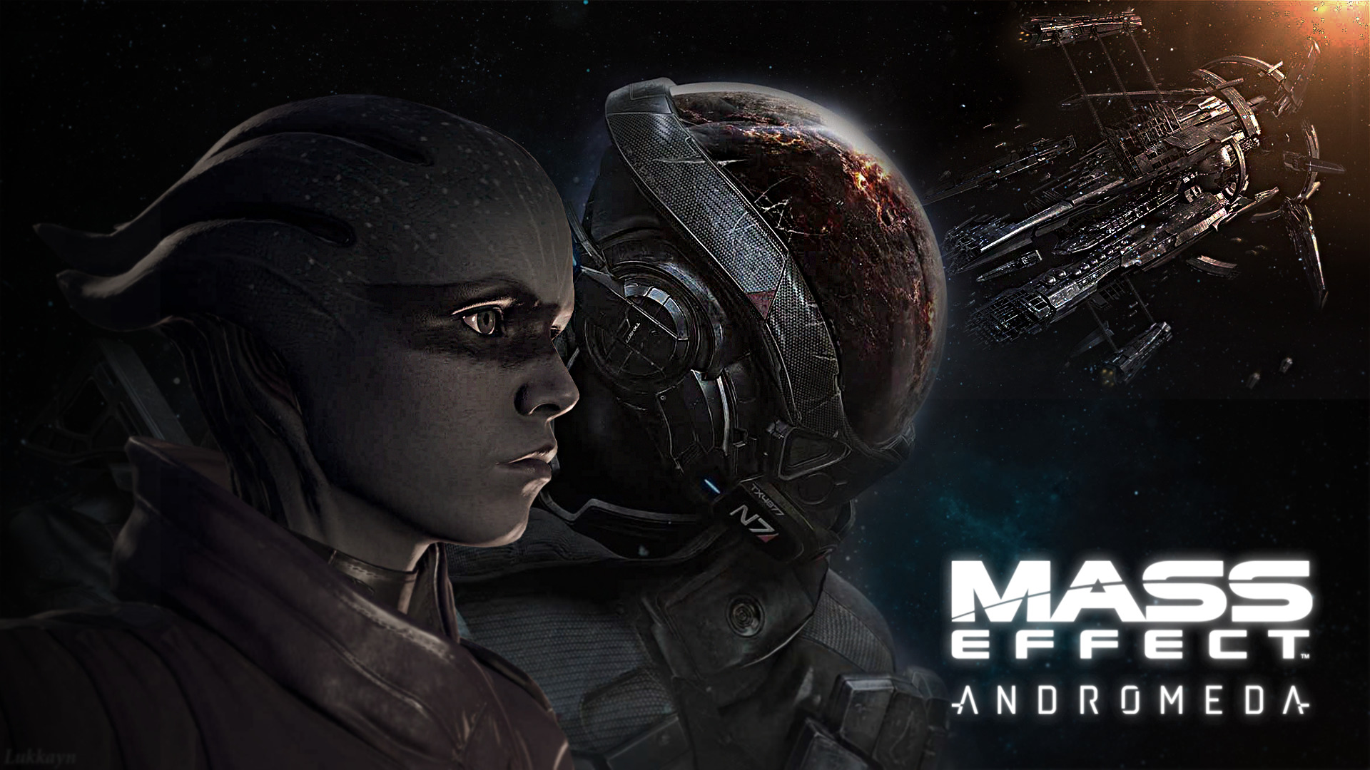 Mass Effect: Andromeda, Mass Effect, Mass Effect 4, Video games, Fan art Wallpaper