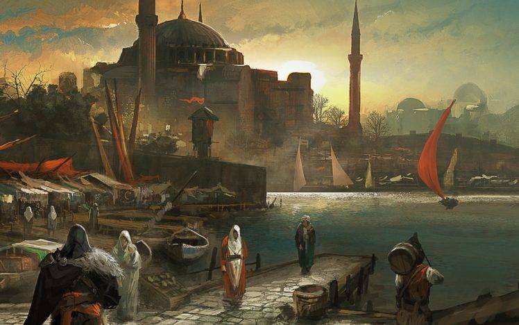 Istanbul, Turkey, Assassins Creed, Assassins Creed: Revelations HD Wallpaper Desktop Background