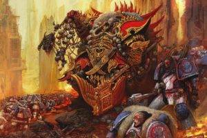 Warhammer 40, 000, Comic art, Angron, World Earters