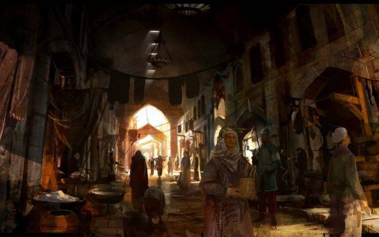 Middle East, Artwork, Assassins Creed HD Wallpaper Desktop Background