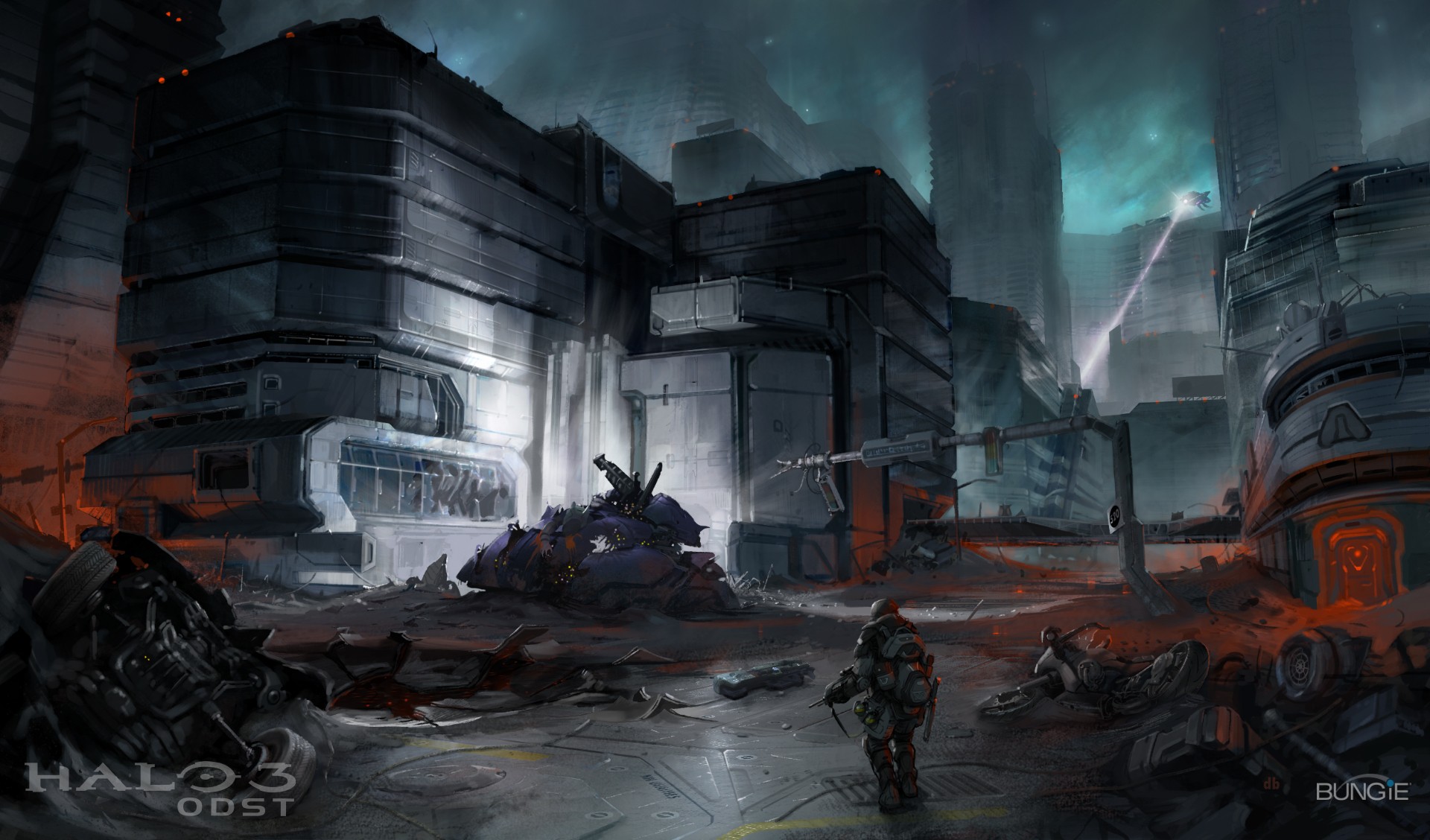 Halo, Halo 3: ODST, ODST Wallpaper