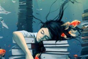 underwater, Artwork, Books