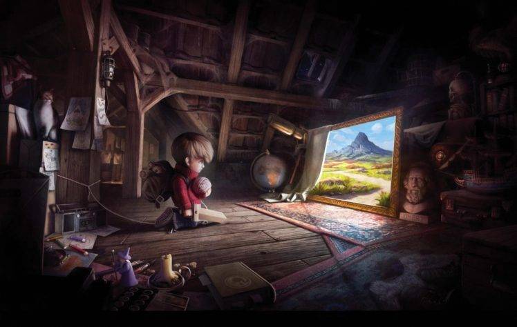 artwork, The Wormworld Saga HD Wallpaper Desktop Background