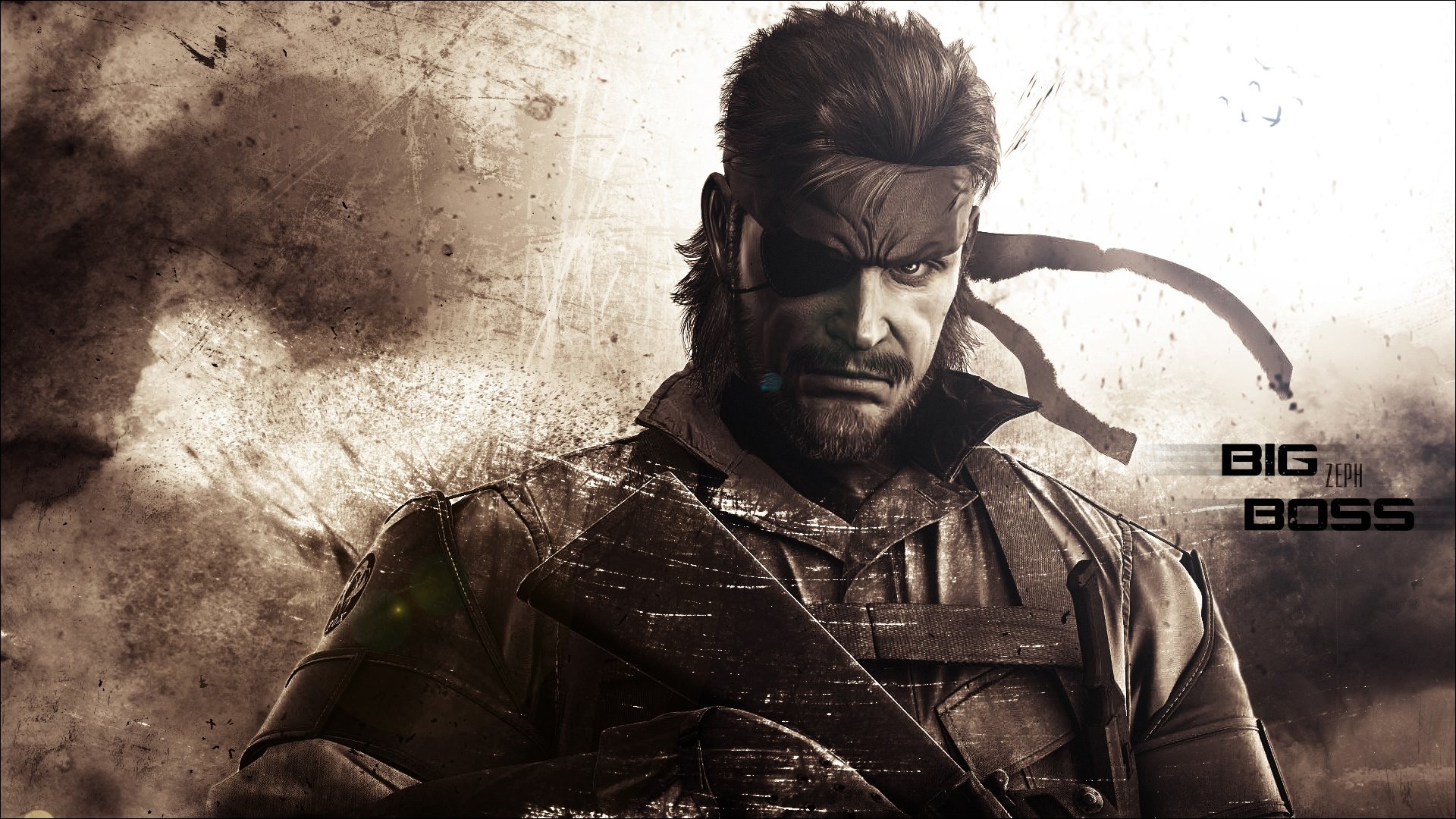 Zeph, Metal Gear Solid, Big Boss Wallpaper