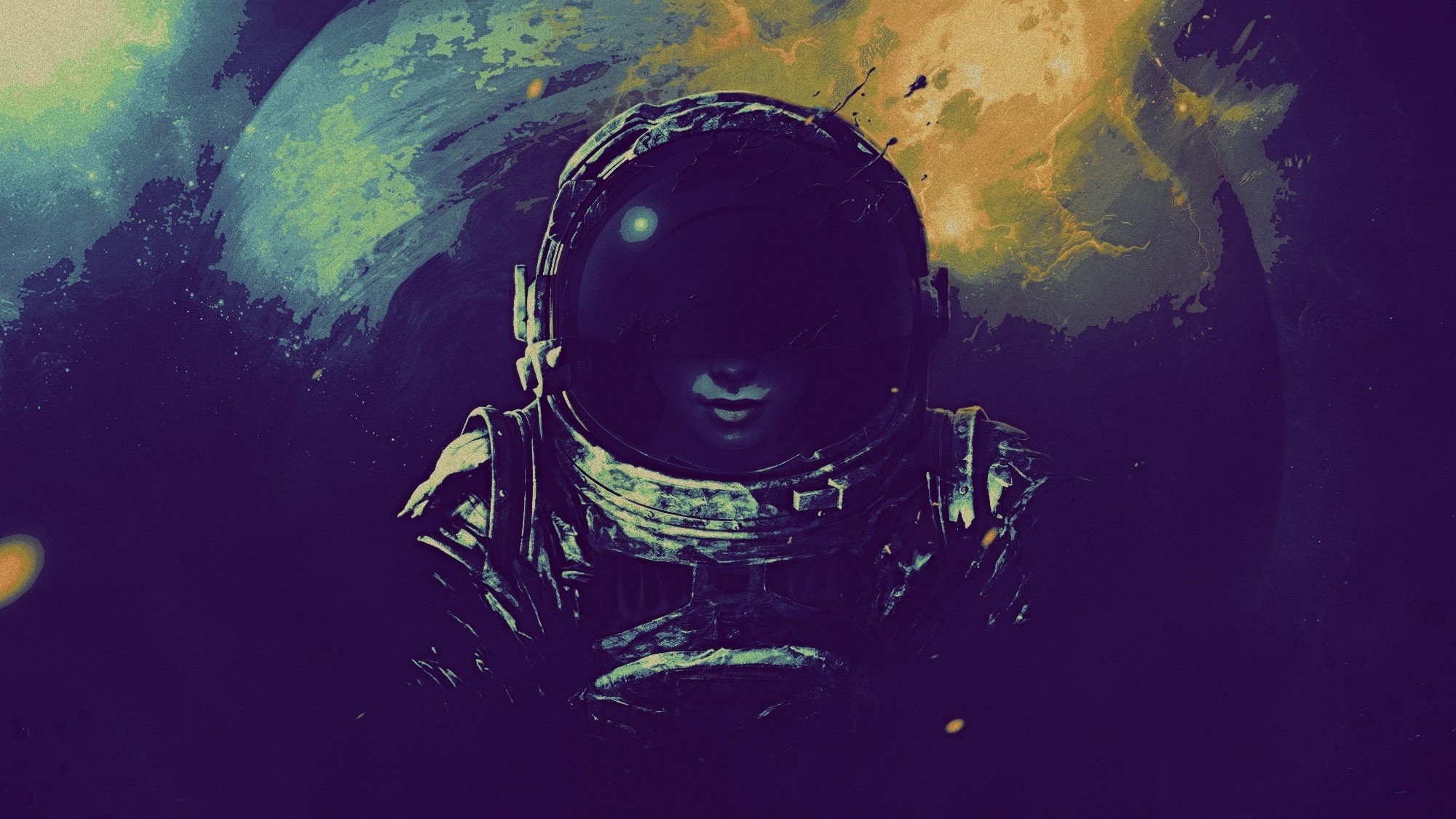 astronaut, Artwork Wallpaper