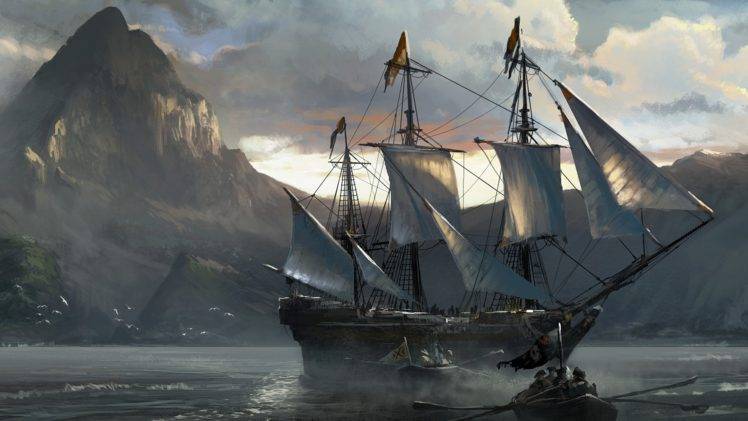 Assassins Creed, Pirates HD Wallpaper Desktop Background