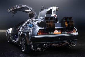 movies, Car, DeLorean, Back to the Future
