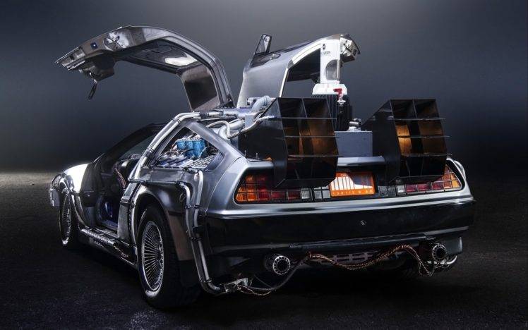Movies Car Delorean Back To The Future Wallpapers Hd