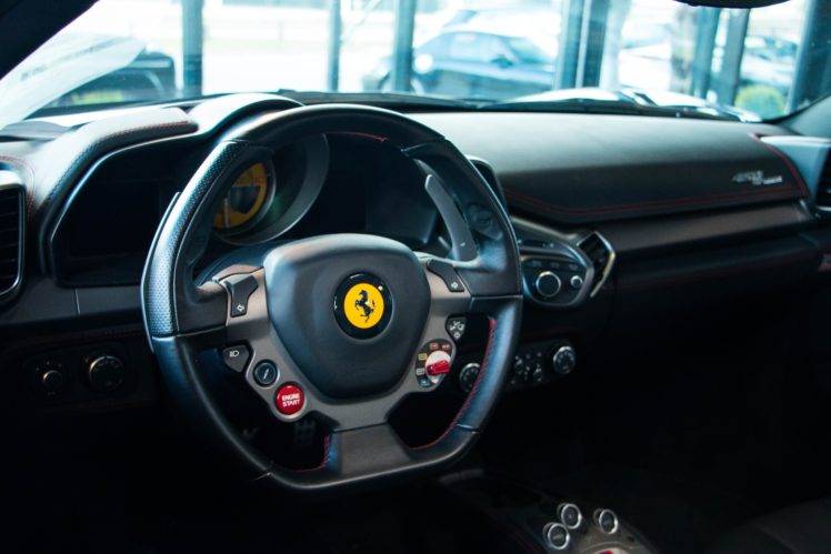 car, Ferrari, Car interior HD Wallpaper Desktop Background