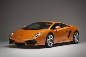 vehicle, Car, Lamborghini, Orange cars