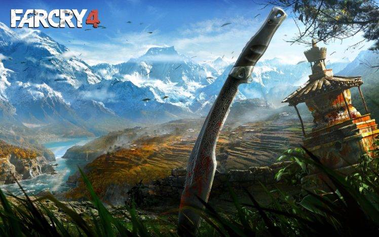 Far Cry 4, Video games, Knife, Landscape, Himalayas HD Wallpaper Desktop Background