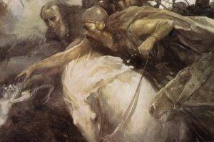 medieval, War, Horseman
