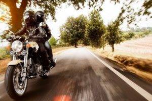 vehicle, Long exposure, Motorcycle, Road, Trees