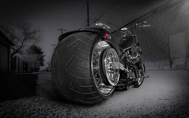 motorcycle, Vehicle, Selective coloring HD Wallpaper Desktop Background