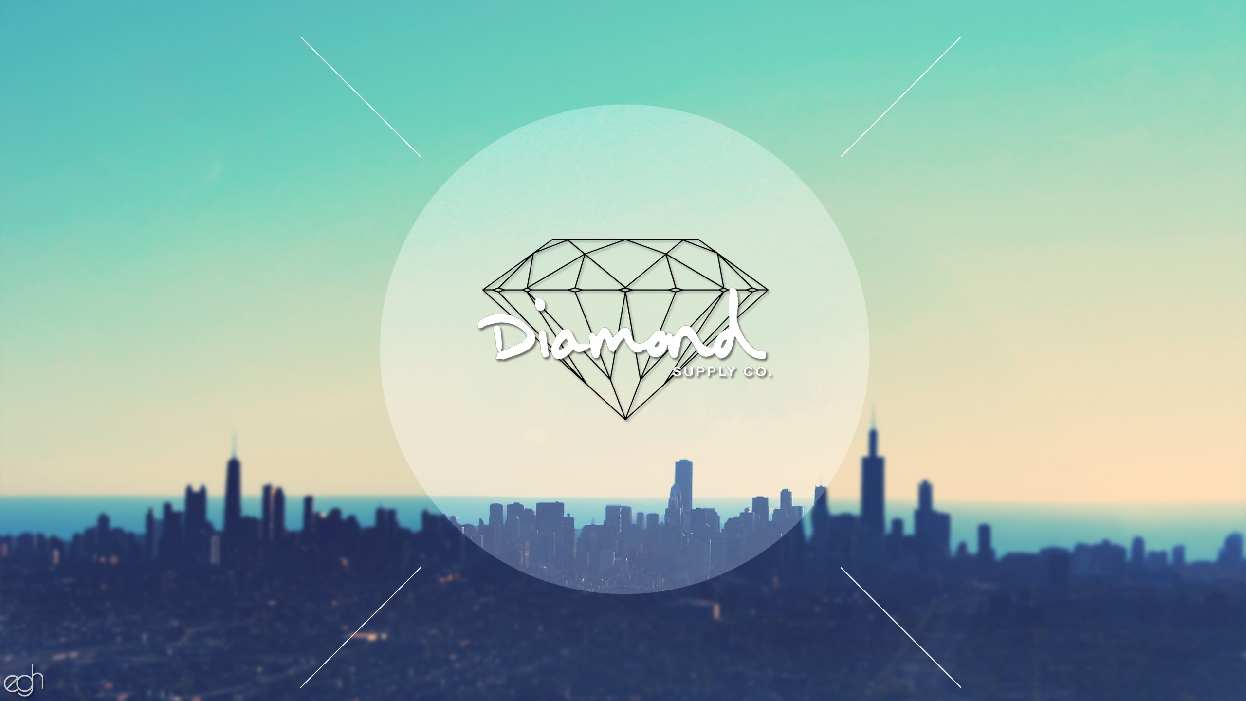 diamonds, Diamond supply, City, Sky, Cityscape Wallpaper
