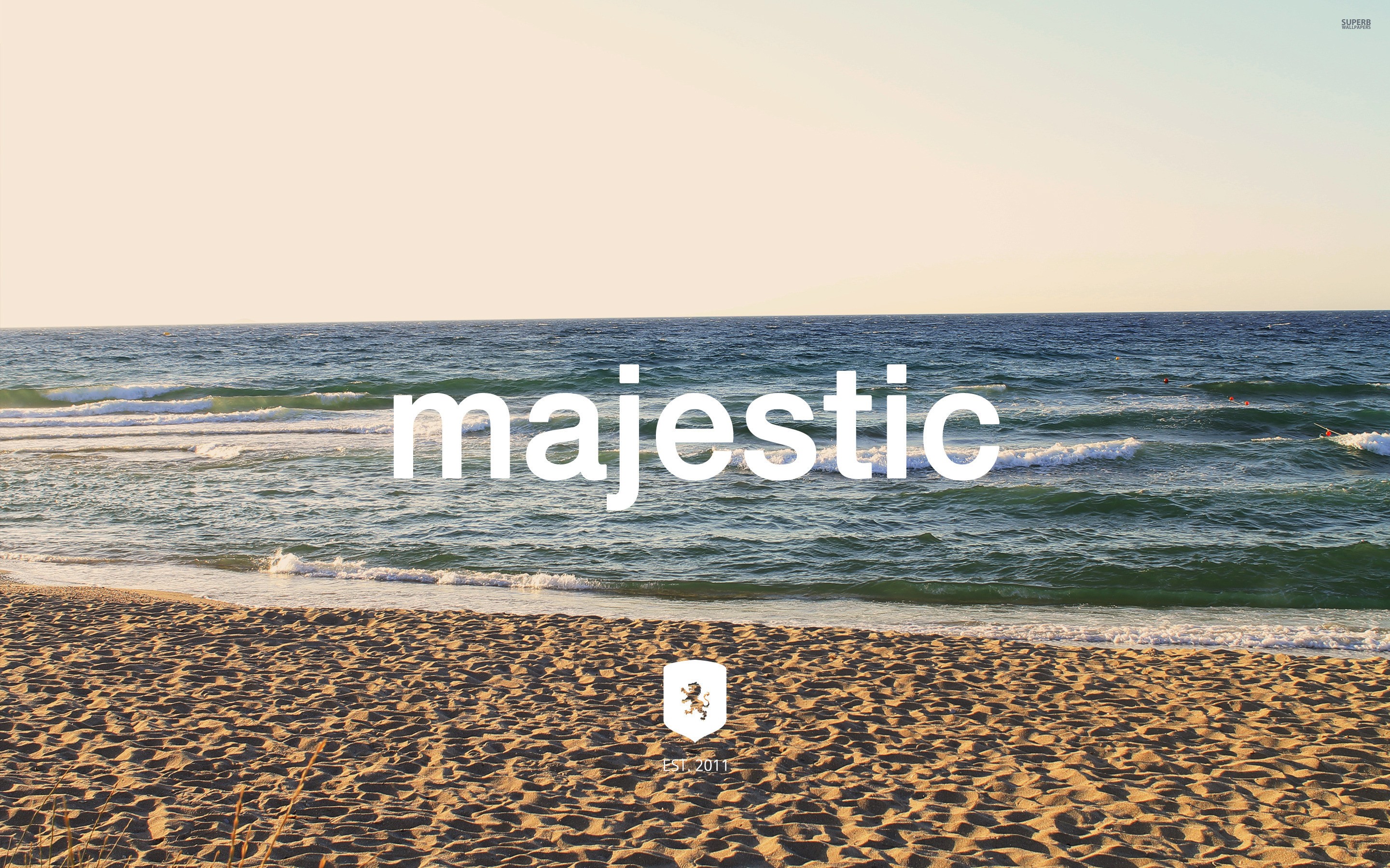 simple, Beach, Water Wallpaper