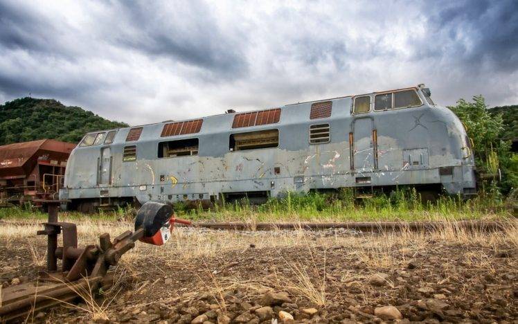 train, Vehicle, Abandoned HD Wallpaper Desktop Background