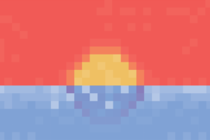simple, Minimalism, Horizon, Sunset