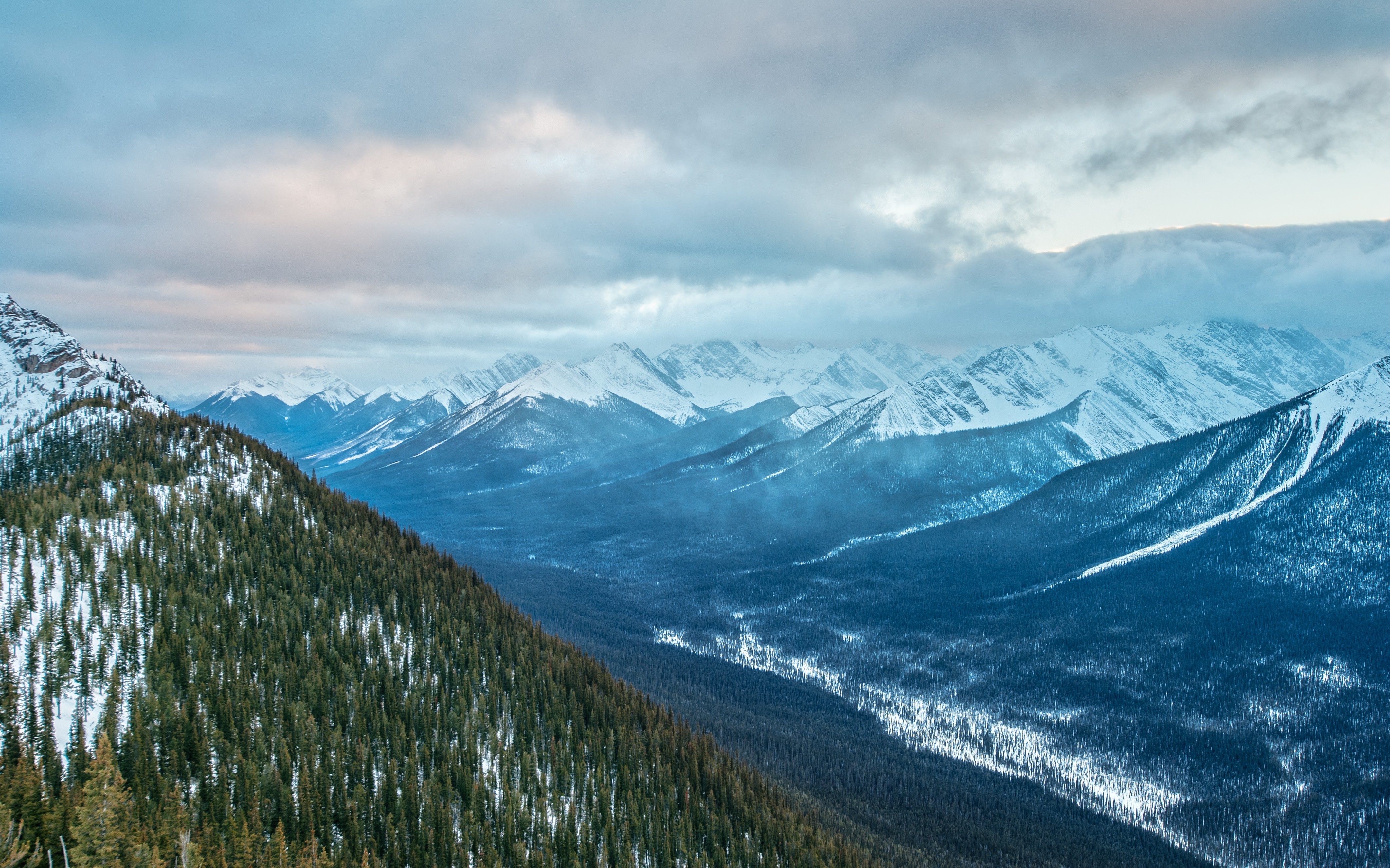 snow, Winter, Mountain Wallpaper