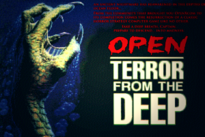XCOM: Enemy Unknown, X COM, OpenXcom, OpenTFTD, Deep sea, Sea, Sea monsters, Blood, Water