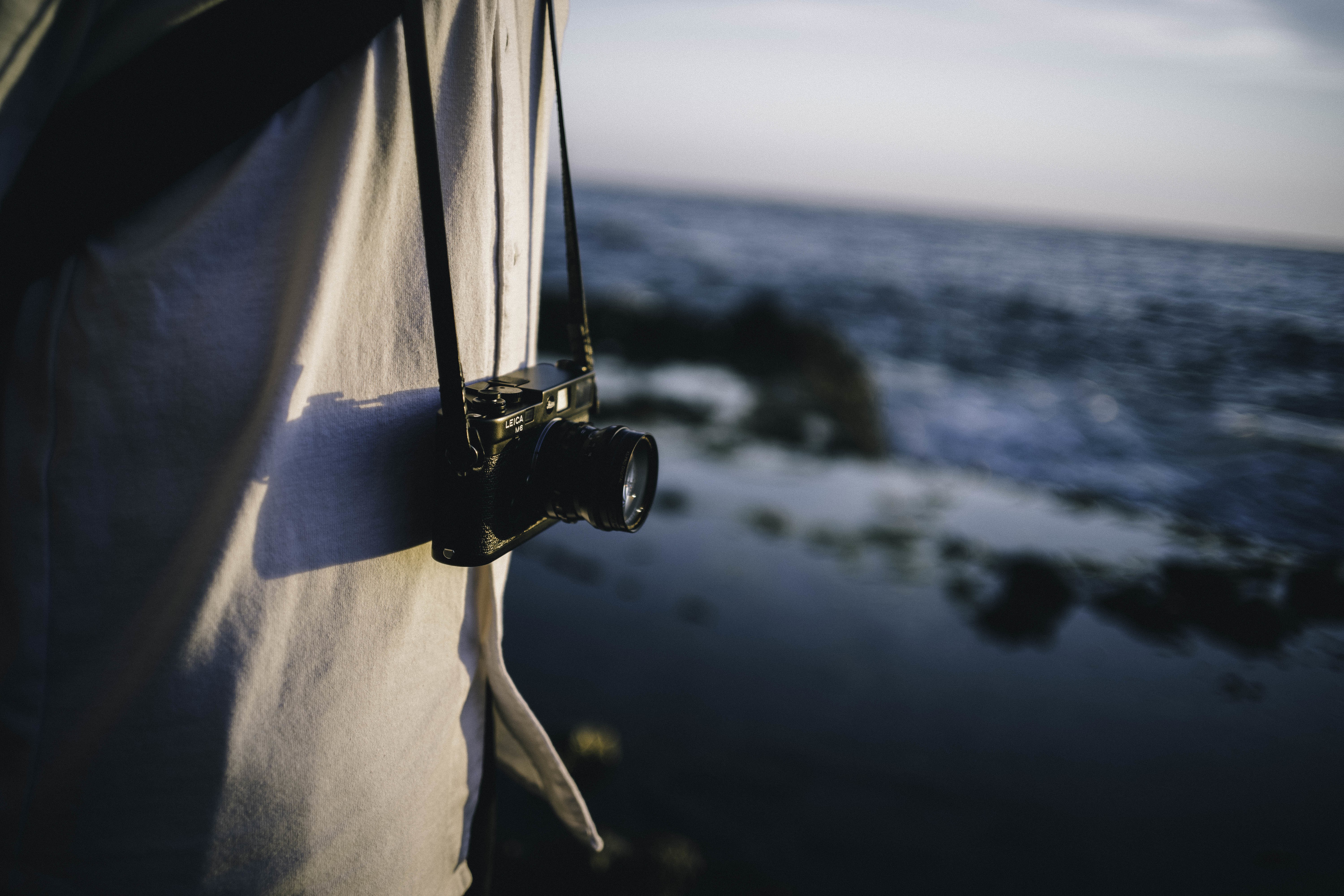camera, Sea Wallpaper