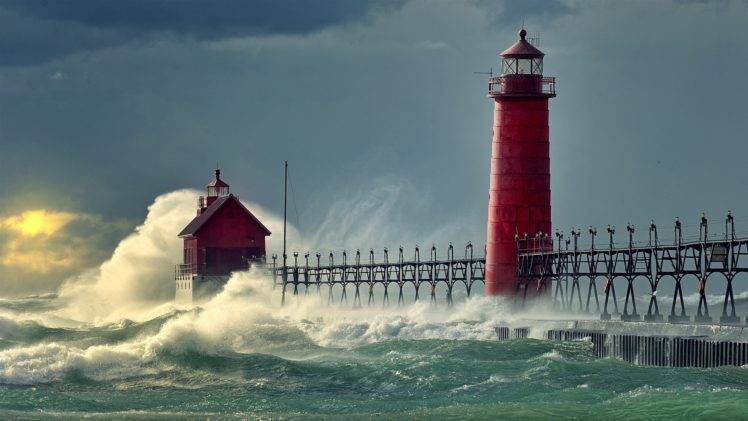 lighthouse, Sea, Coast HD Wallpaper Desktop Background