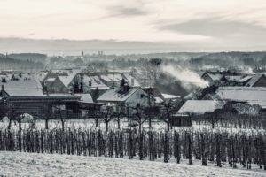 snow, Switzerland, Village, Winter