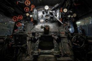 train, Steam locomotive, Photography, Vehicle interiors