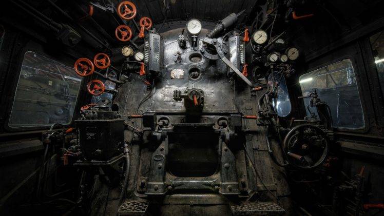 train, Steam locomotive, Photography, Vehicle interiors HD Wallpaper Desktop Background