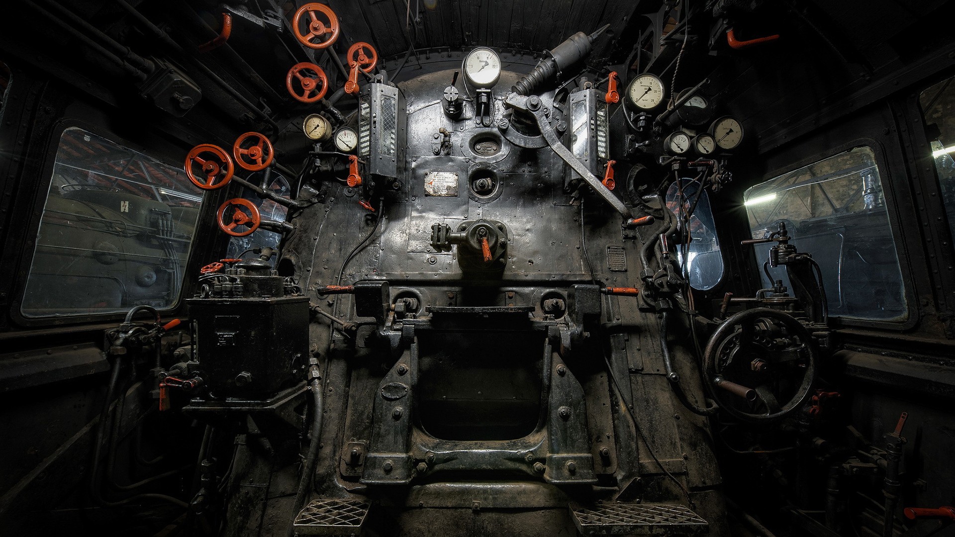 train, Steam locomotive, Photography, Vehicle interiors Wallpaper