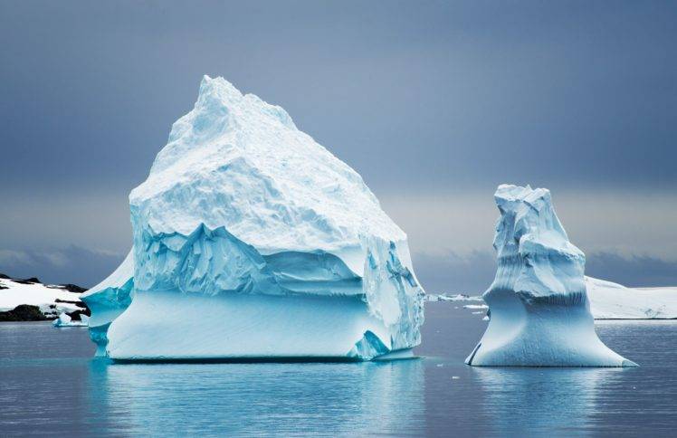 Arctic, Sea, Iceberg HD Wallpaper Desktop Background