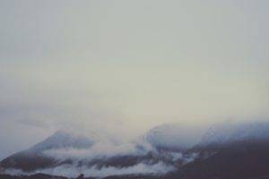 mist, Mountain, Sky, Clovers