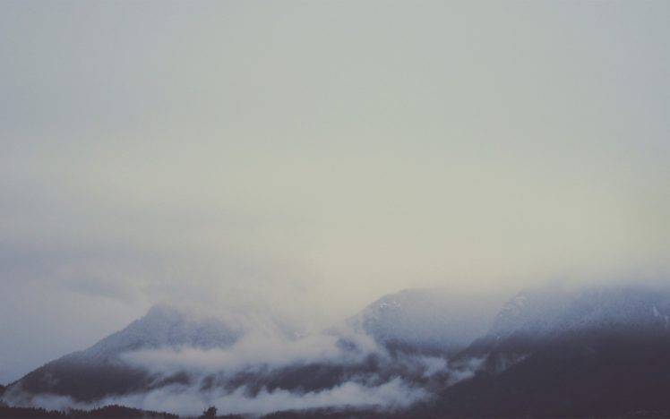 mist, Mountain, Sky, Clovers HD Wallpaper Desktop Background