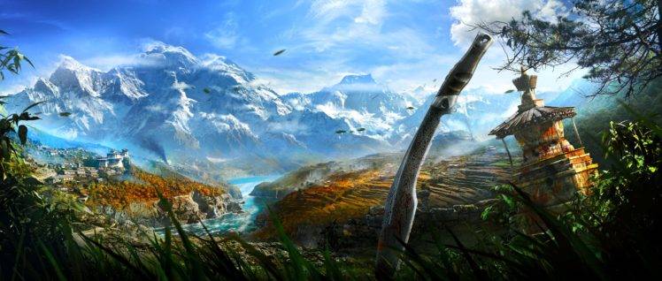 video games, Far Cry 4, Landscape HD Wallpaper Desktop Background