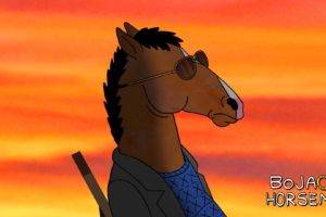 BoJack Horseman, Netflix, Animated series, Comic art, Warm colors
